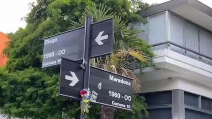 La historia de Maradona y Germán, el encargado del edificio de Segurola y Habana La historia de Maradona y Germán, el encargado del edificio de Segurola y Habana