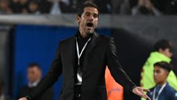 Fernando Gago en su peor momento desde que es técnico de Racing. (Foto: AFP)&nbsp;