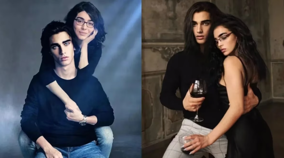 Rosanna, junto a su pareja Eren. Rosanna, junto a su pareja Eren.