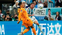 El cruce entre Alexis Mac Allister y Virgil van Dijk por la Copa del Mundo