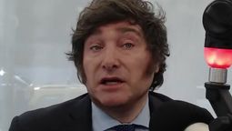 Javier Milei, en los estudios de La Red (Foto: captura de video). Javier Milei, en los estudios de La Red (Foto: captura de video).