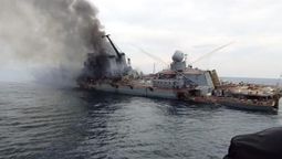 El Moskva era un importante símbolo del poder militar de Rusia. El Moskva era un importante símbolo del poder militar de Rusia.