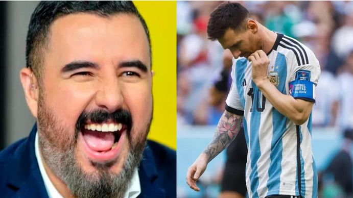 Un periodista se burló de Messi luego de la derrota ante Arabia por 2-1: Pecho frío como siempre. Un periodista se burló de Messi luego de la derrota ante Arabia por 2-1: Pecho frío como siempre.