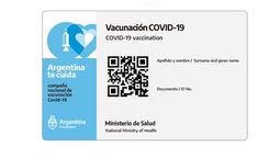 La credencial de vacunación digital de Mi Argentina será la acreditación internacional de vacunación contra COVID-19 La credencial de vacunación digital de Mi Argentina será la acreditación internacional de vacunación contra COVID-19