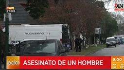 El incidente tuvo lugar en la madrugada de hoy. Foto: captura de Tv. El incidente tuvo lugar en la madrugada de hoy. Foto: captura de Tv.