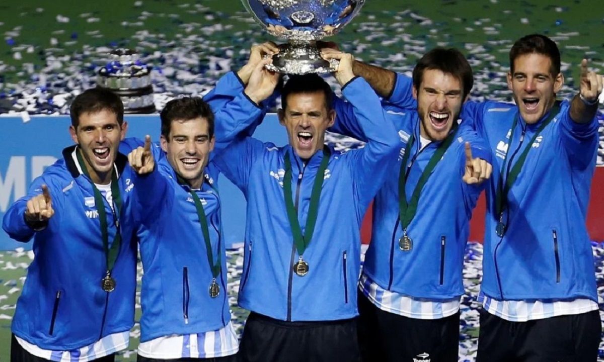Pella, en 2016, al consagrarse campeón de la Copa Davis con Argentina (Foto: archivo). Pella, en 2016, al consagrarse campeón de la Copa Davis con Argentina (Foto: archivo).