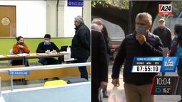 PASO 2021: así votaron Alberto Fernández y Mauricio Macri. (Captura de Tv) PASO 2021: así votaron Alberto Fernández y Mauricio Macri. (Captura de Tv)
