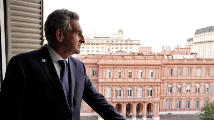 Agustín Rossi lanzó su precandidatura a presidente.