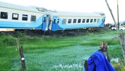 Jeremías, pasajero del tren que descarriló: No nos matamos de casualidad