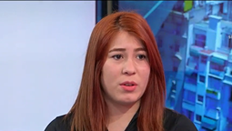 La denunciante de Sebastián Villa: Me arruinó la vida (Captura de pantalla). La denunciante de Sebastián Villa: Me arruinó la vida (Captura de pantalla).