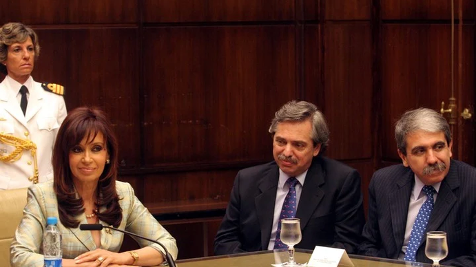 Los tres Fernández en otros tiempos (Foto: Archivo)