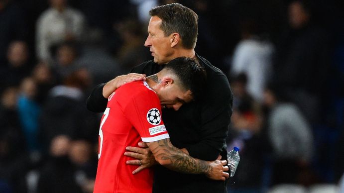El entrenador del Benfica El entrenador del Benfica