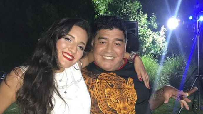 Jana Maradona contó qué le diría a Maradona una emotiva carta