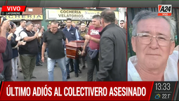 El último adiós a Daniel Barrientos, el colectivero asesinado en La Matanza. El último adiós a Daniel Barrientos, el colectivero asesinado en La Matanza.