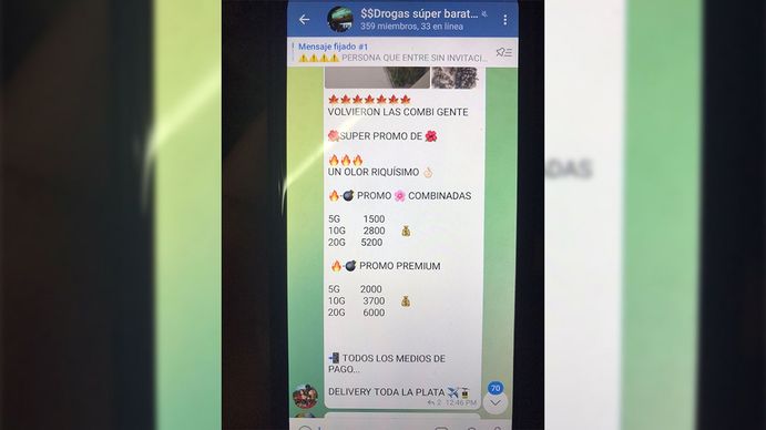 El rey de la cocaína rosa.&nbsp;