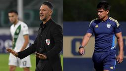 River y Boca: los cambios que preparan Martín Demichelis y Hugo Ibarra para el fin de semana