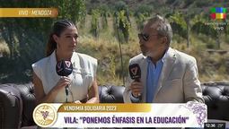 Daniel Vila sobre la diversidad política en la Vendimia Solidaria: Habla de un clima de convivencia Daniel Vila sobre la diversidad política en la Vendimia Solidaria: Habla de un clima de convivencia