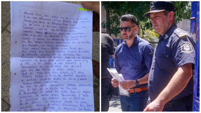 La conmovedora carta de un testigo del crimen de Fernando Báez Sosa a los rugbiers (Foto: Télam).