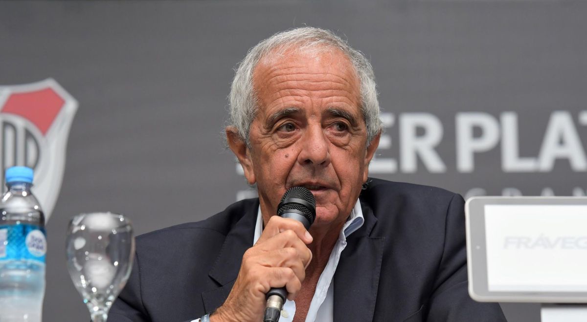 Rodolfo D'Onofrio, expresidente de River. Rodolfo D'Onofrio, expresidente de River.