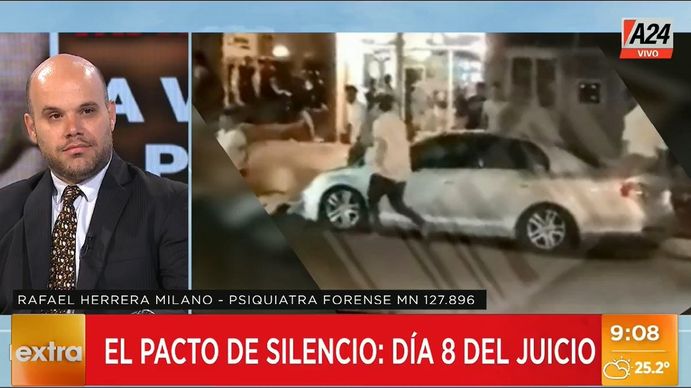Cómo es la psiquis de los acusados&nbsp; por el crimen de Fernando Báez. Foto: captura de Tv.&nbsp;
