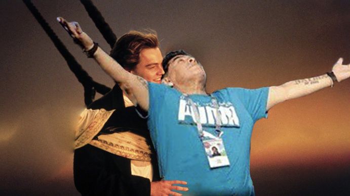 Diego Maradona se fue físicamente pero su símbolo es inmortal.