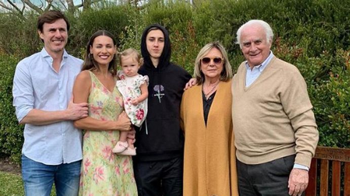 Pampita y Roberto García Moritán