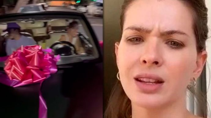 Trascendió cómo fue el momento en que la China Suárez le devolvió a Rusherking el auto que le había regalado