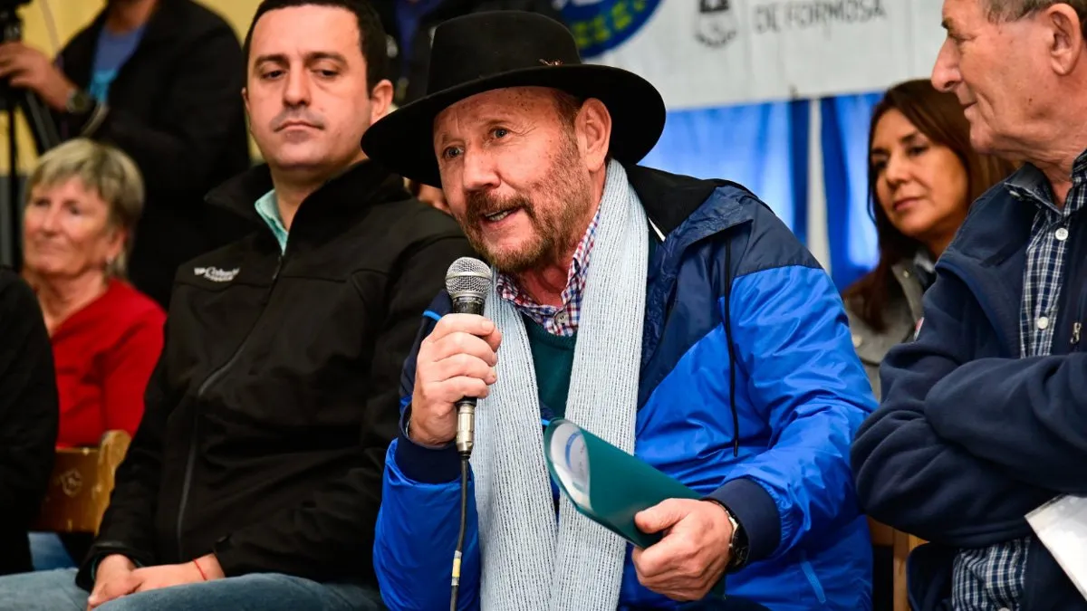 Gildo Insfrán, gobernador de Formosa.