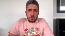 Jey Mammon, durante el video que publicó en sus redes sociales (Foto: captura de video). Jey Mammon, durante el video que publicó en sus redes sociales (Foto: captura de video).
