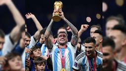 Rodrigo De Paul, emblema de esta Argentina Campeón Mundial Qatar 2022 (Foto: FIFA). Rodrigo De Paul, emblema de esta Argentina Campeón Mundial Qatar 2022 (Foto: FIFA).
