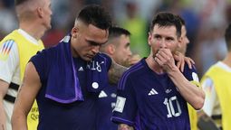 Lautaro Martínez y Lionel Messi Lautaro Martínez y Lionel Messi