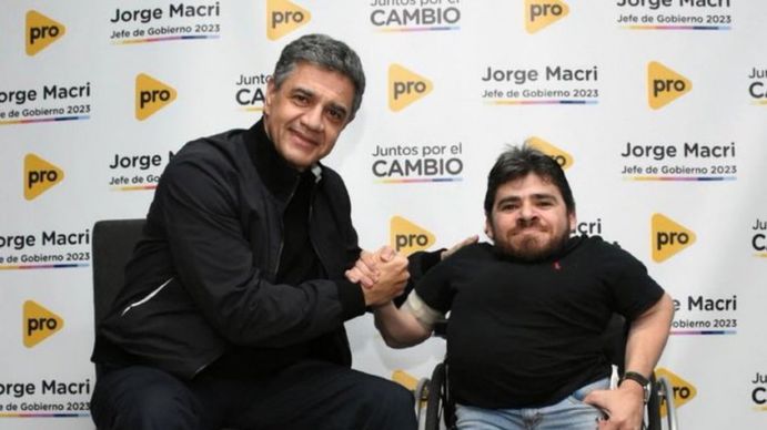 Jorge Macri y Franco Rinaldi (Foto: JxC)