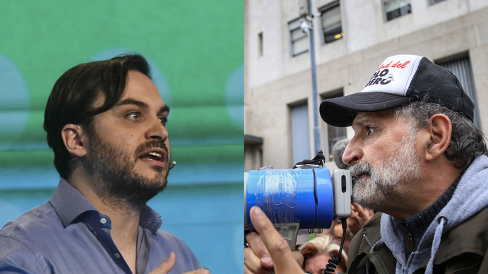 El violento cruce entre Ramiro Marra y Eduardo Belliboni en Pastor 910. El violento cruce entre Ramiro Marra y Eduardo Belliboni en Pastor 910.