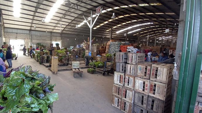 Los precios de los alimentos en algunos mercados empiezan a sentir los problemas con el gasoil.&nbsp;