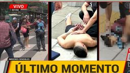 El hecho ocurrió en la estación de subte C, frente a la estación del tren Mitre. El hecho ocurrió en la estación de subte C, frente a la estación del tren Mitre.