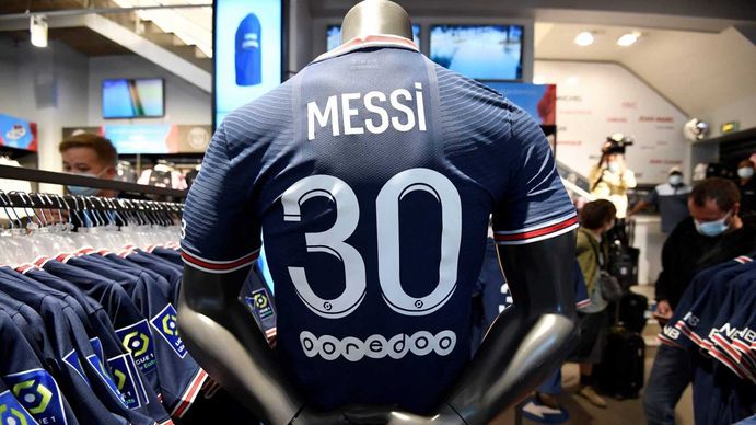 Furor por la la camiseta de Lionel Messi Furor por la la camiseta de Lionel Messi