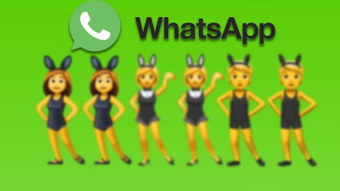 ¿Qué significa el emoji de las conejitas en WhatsApp?