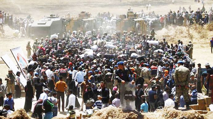 Casi el 25% de la población Siria perdió sus viviendas por el terremoto. (Foto: Gentileza The Express Tribune)