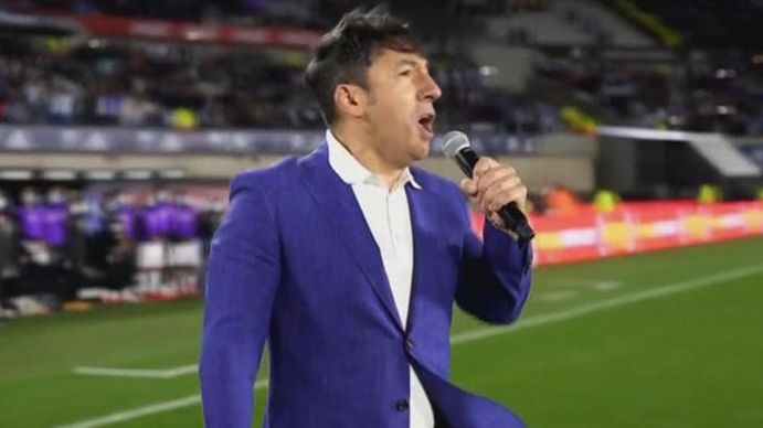 Ariel Ardit volverá a cantar el himno en un partido de la Selección Argentina (Foto: archivo).